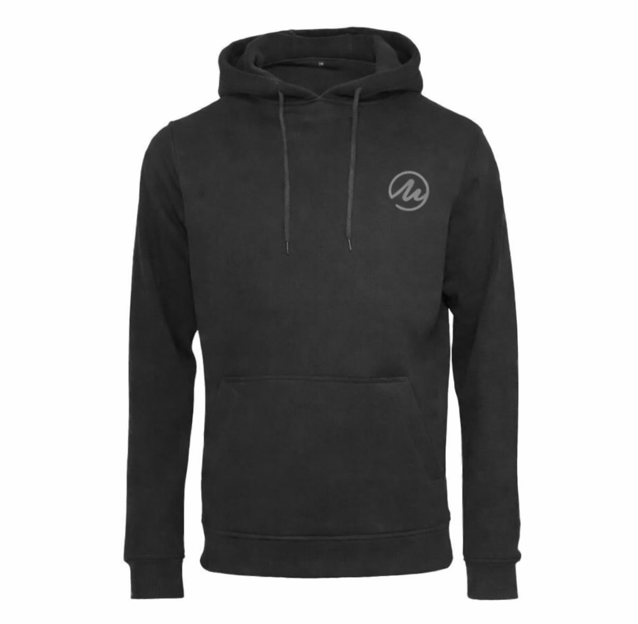 Hoodie black take your time grey