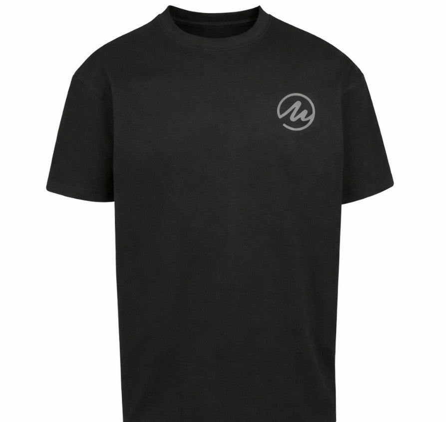 Take your time overzised tee black/grey