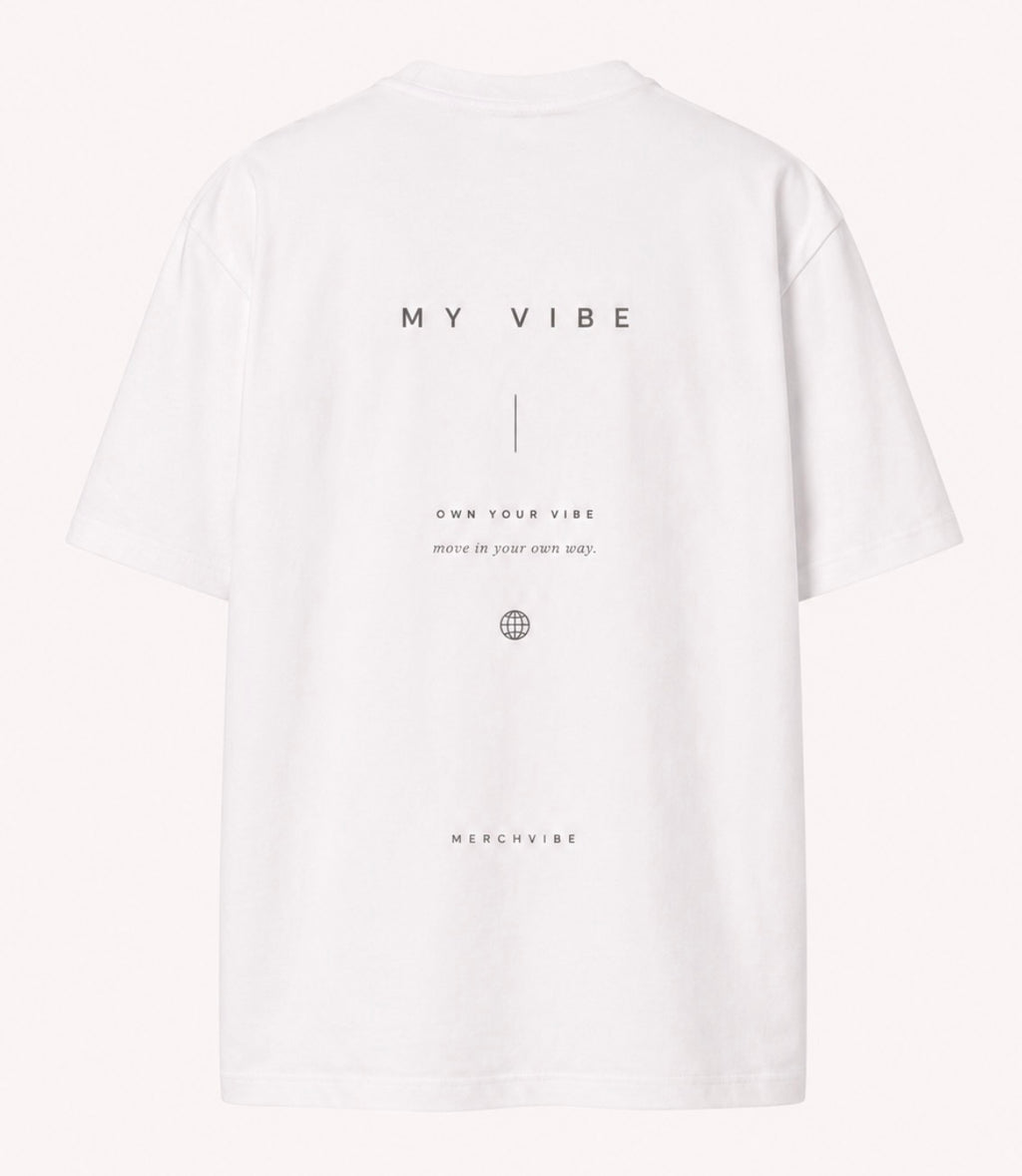 Own your vibe oversized tee