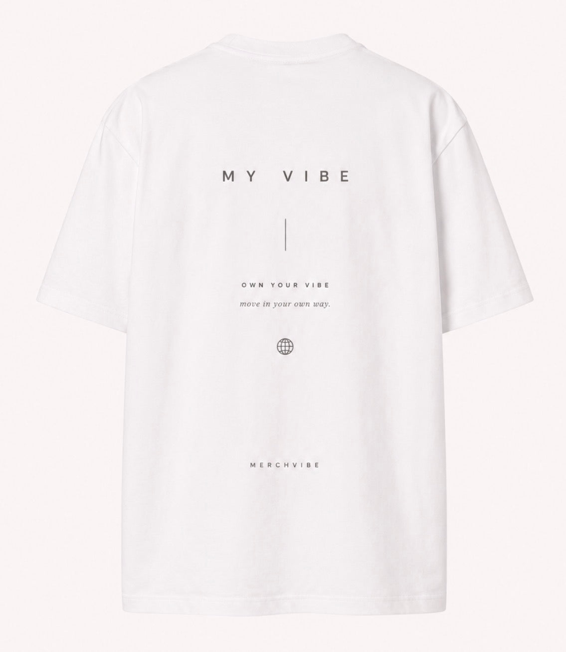 Own your vibe oversized tee
