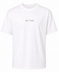 Trust the process overzised tee white/grey front my vibe