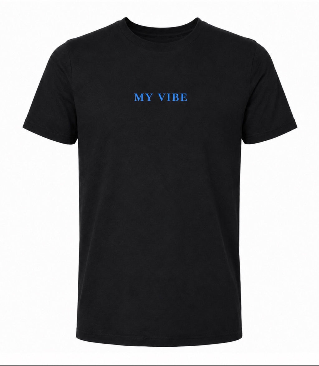 Trust the process overzised tee black/blue front my vibe