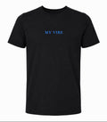 Trust the process overzised tee black/blue front my vibe