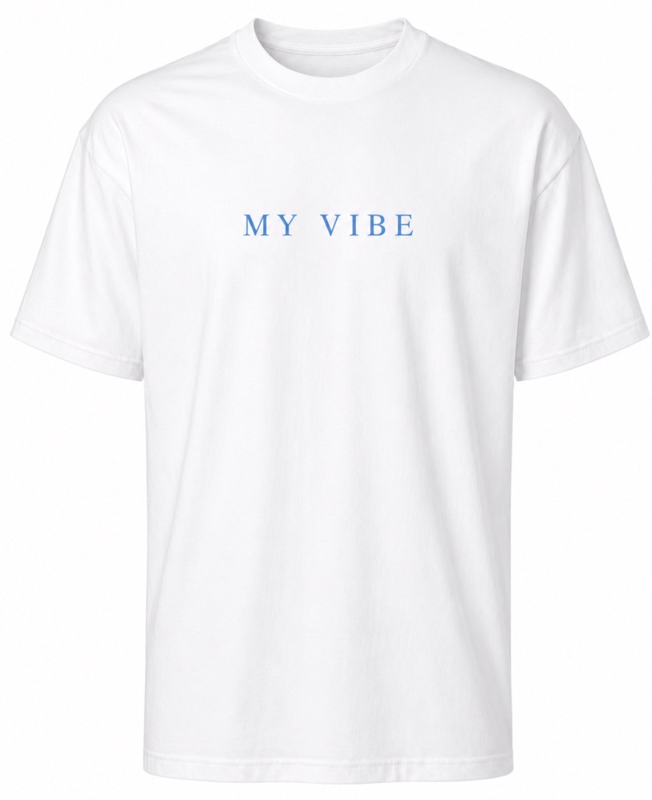 Flower Trust the process oversized tee white/blue